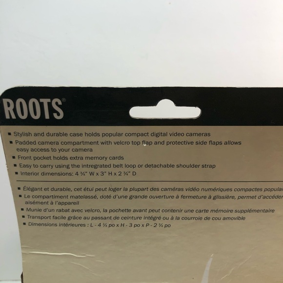 Vintage Roots Digital Video Camera Case R6300 New - Picture 11 of 14